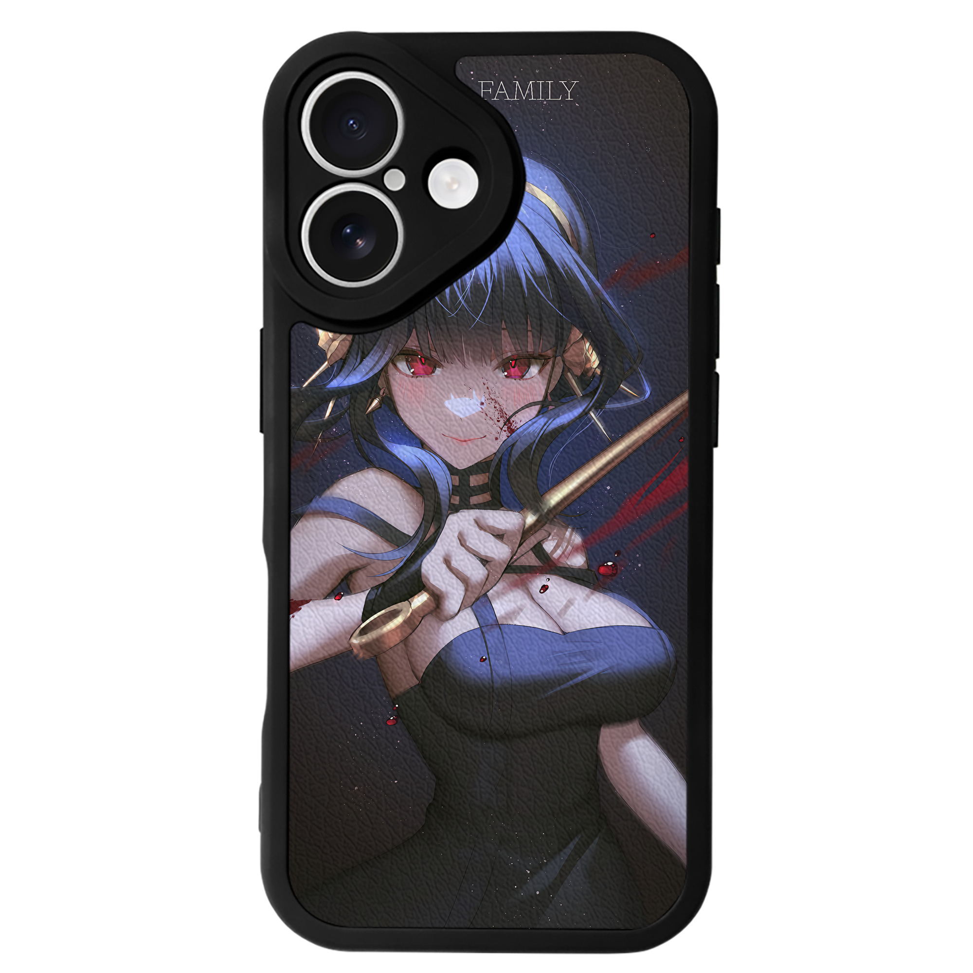 （画像用） SPY×FAMILY间谍家家酒 【iPhone 16シリーズ対応】シリコンスマホケース（レザー調） 材質：シリコン